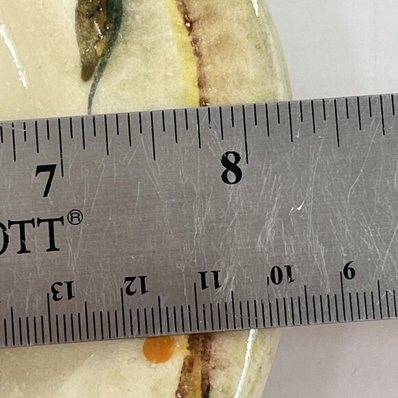 VIETRI ETRUSCA 8 1/2 SALAD BREAD CHARGER PLATE POTTERY ITALIAN - Picture 6 of 9